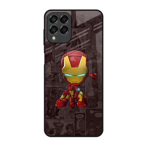 Angry Baby Super Hero Samsung Galaxy M33 5G Glass Back Cover Online
