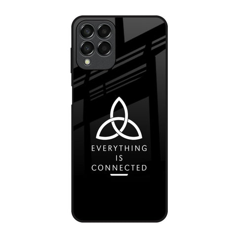 Everything Is Connected Samsung Galaxy M33 5G Glass Back Cover Online