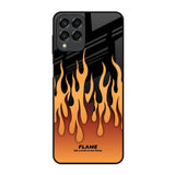 Fire Flame Samsung Galaxy M33 5G Glass Back Cover Online