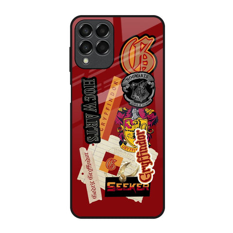 Gryffindor Samsung Galaxy M33 5G Glass Back Cover Online