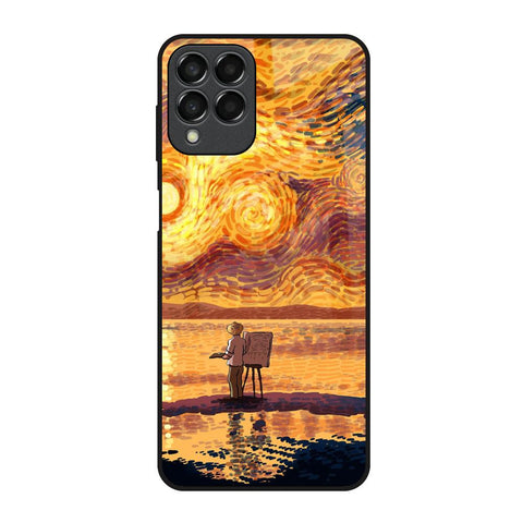 Sunset Vincent Samsung Galaxy M33 5G Glass Back Cover Online
