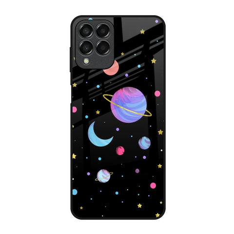 Planet Play Samsung Galaxy M33 5G Glass Back Cover Online