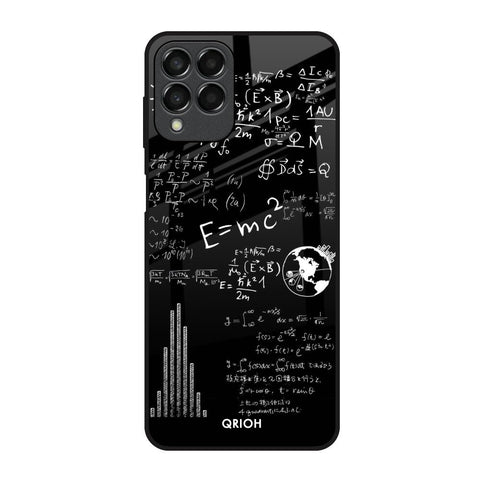 Funny Math Samsung Galaxy M33 5G Glass Back Cover Online