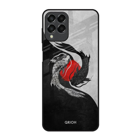Japanese Art Samsung Galaxy M33 5G Glass Back Cover Online