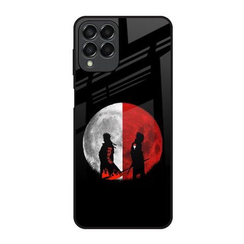 Anime Red Moon Samsung Galaxy M33 5G Glass Back Cover Online