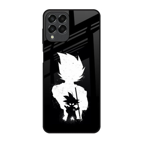 Monochrome Goku Samsung Galaxy M33 5G Glass Back Cover Online