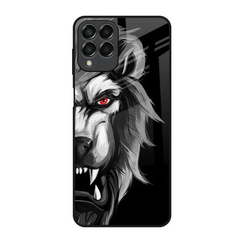 Wild Lion Samsung Galaxy M33 5G Glass Back Cover Online