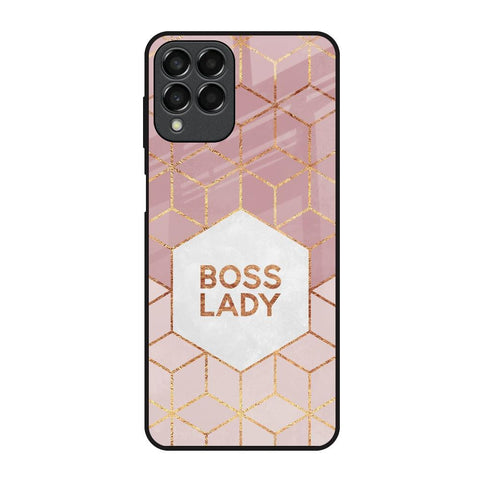 Boss Lady Samsung Galaxy M33 5G Glass Back Cover Online
