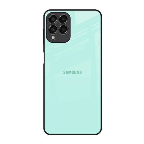 Teal Samsung Galaxy M33 5G Glass Back Cover Online