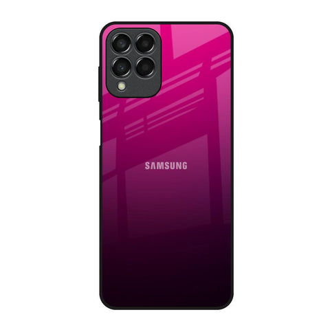 Purple Ombre Pattern Samsung Galaxy M33 5G Glass Back Cover Online