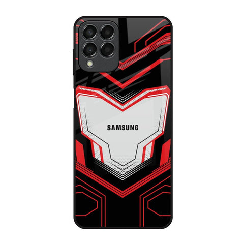 Quantum Suit Samsung Galaxy M33 5G Glass Back Cover Online
