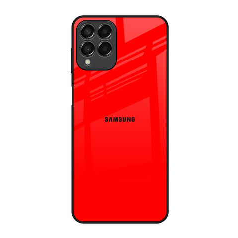 Blood Red Samsung Galaxy M33 5G Glass Back Cover Online