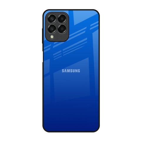 Egyptian Blue Samsung Galaxy M33 5G Glass Back Cover Online