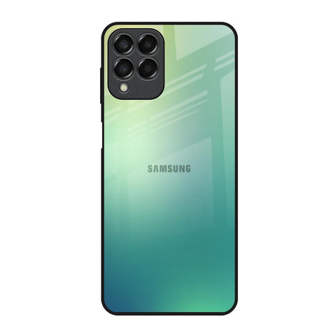 Dusty Green Samsung Galaxy M33 5G Glass Back Cover Online