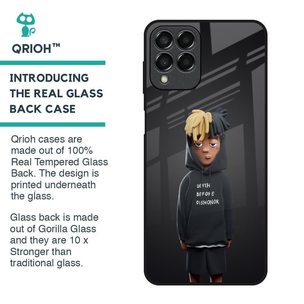 Dishonor Glass Case for Samsung Galaxy M33 5G