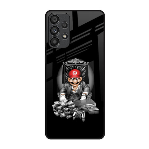 Dark Secret Samsung Galaxy A73 5G Glass Back Cover Online