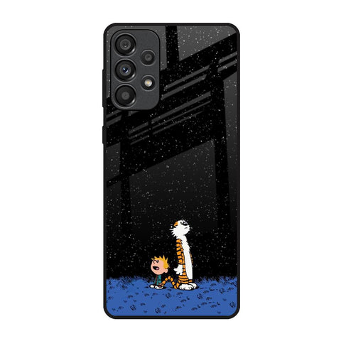 Night Sky Star Samsung Galaxy A73 5G Glass Back Cover Online