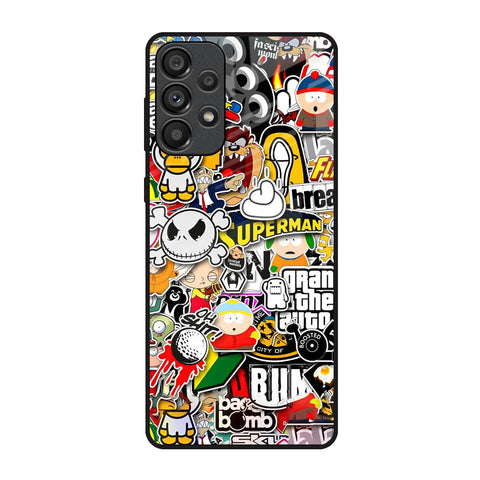 Boosted Samsung Galaxy A73 5G Glass Back Cover Online