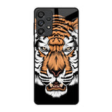 Angry Tiger Samsung Galaxy A73 5G Glass Back Cover Online