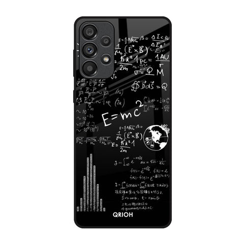 Funny Math Samsung Galaxy A73 5G Glass Back Cover Online