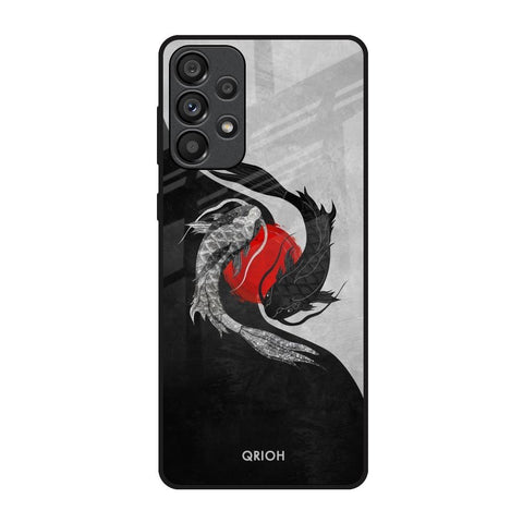 Japanese Art Samsung Galaxy A73 5G Glass Back Cover Online