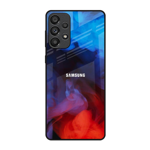 Dim Smoke Samsung Galaxy A73 5G Glass Back Cover Online