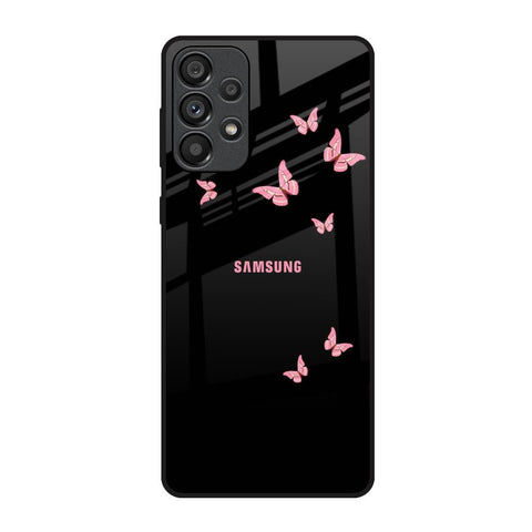 Fly Butterfly Samsung Galaxy A73 5G Glass Back Cover Online