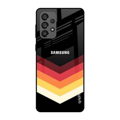 Abstract Arrow Pattern Samsung Galaxy A73 5G Glass Cases & Covers Online