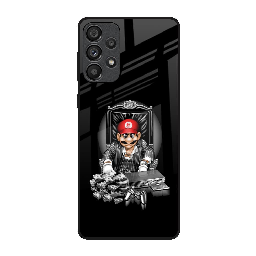 Dark Secret Samsung Galaxy A33 5G Glass Back Cover Online