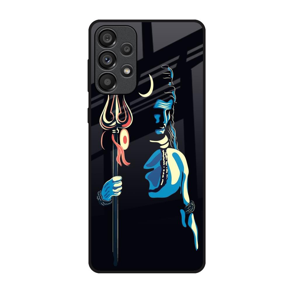 Mahakal Samsung Galaxy A33 5G Glass Back Cover Online