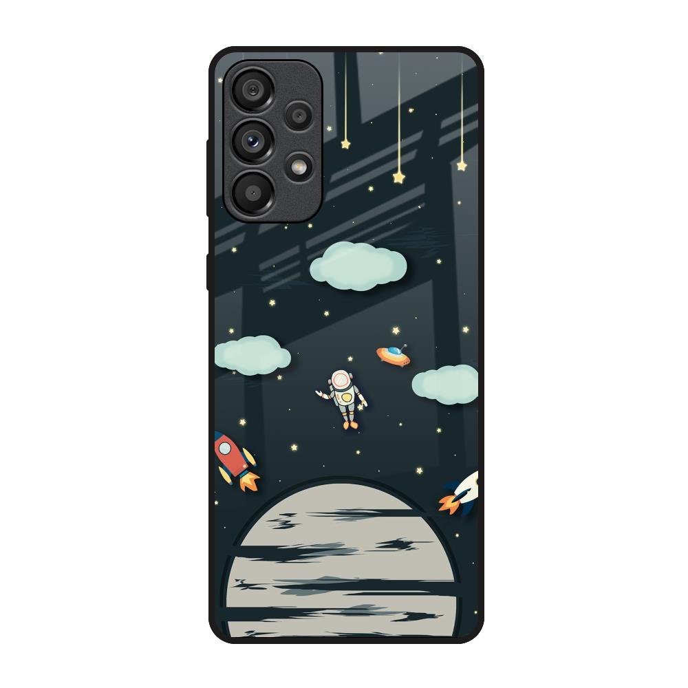 Astronaut Dream Samsung Galaxy A33 5G Glass Back Cover Online