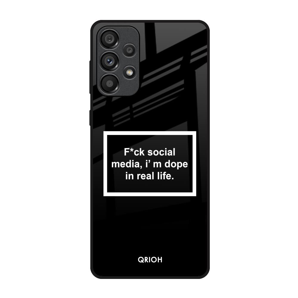 Dope In Life Samsung Galaxy A33 5G Glass Back Cover Online