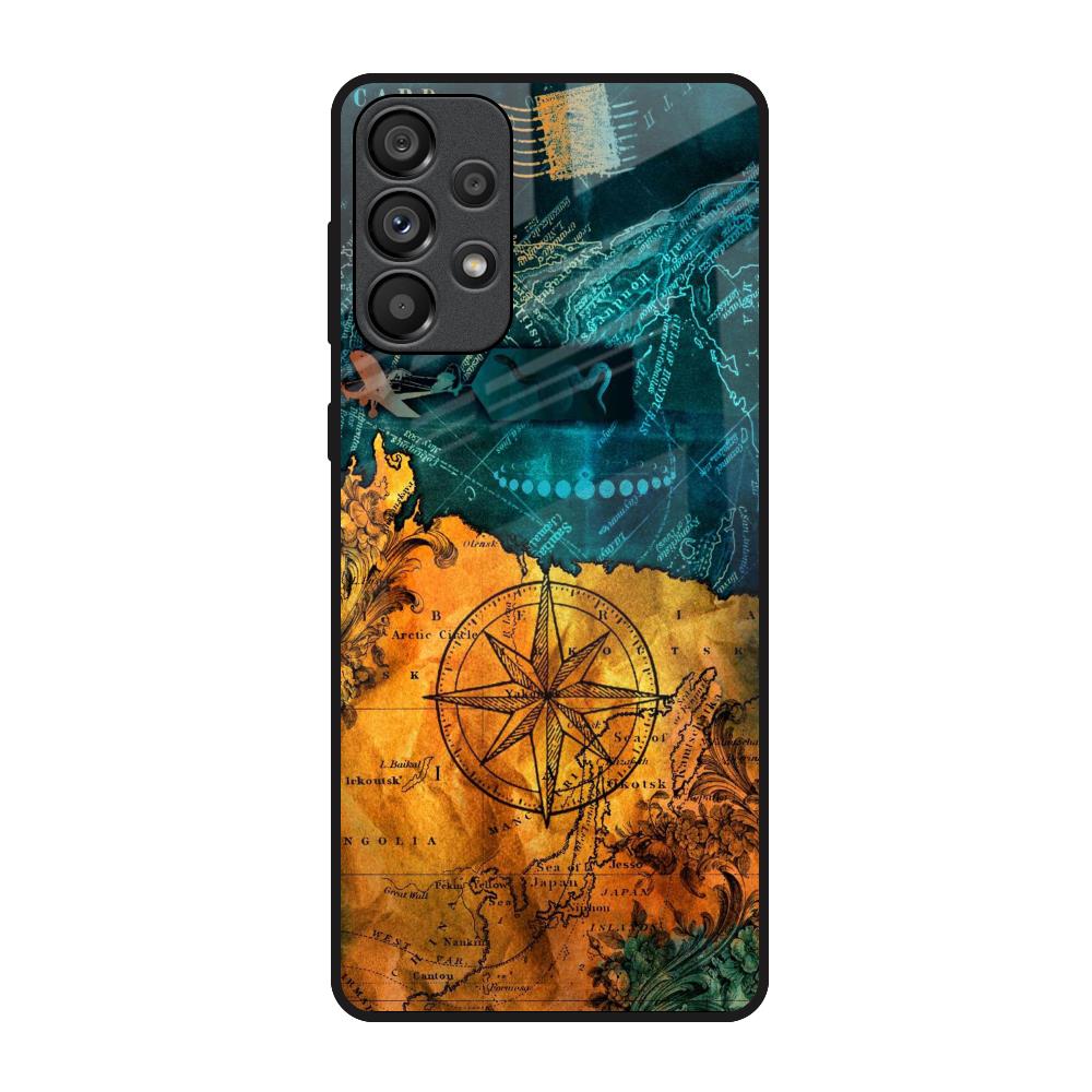 Architecture Map Samsung Galaxy A33 5G Glass Back Cover Online
