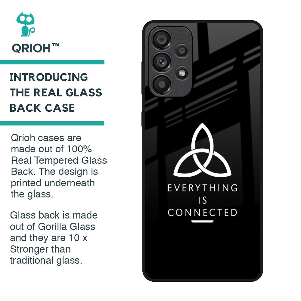 Everything Is Connected Glass Case for Samsung Galaxy A33 5G