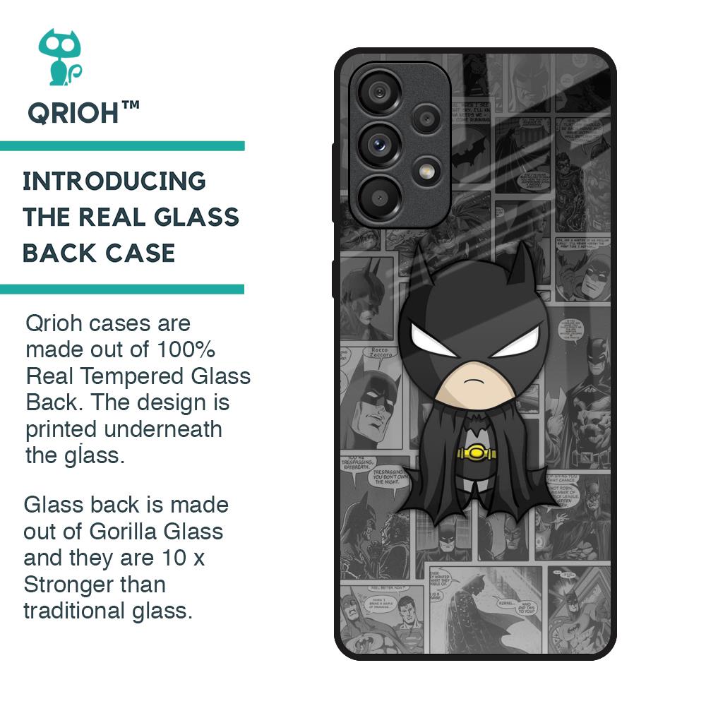 Cartoon Art Glass Case for Samsung Galaxy A33 5G