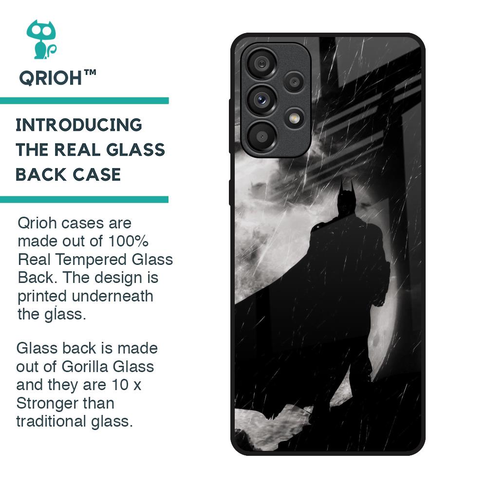 Dark Warrior Hero Glass Case for Samsung Galaxy A33 5G