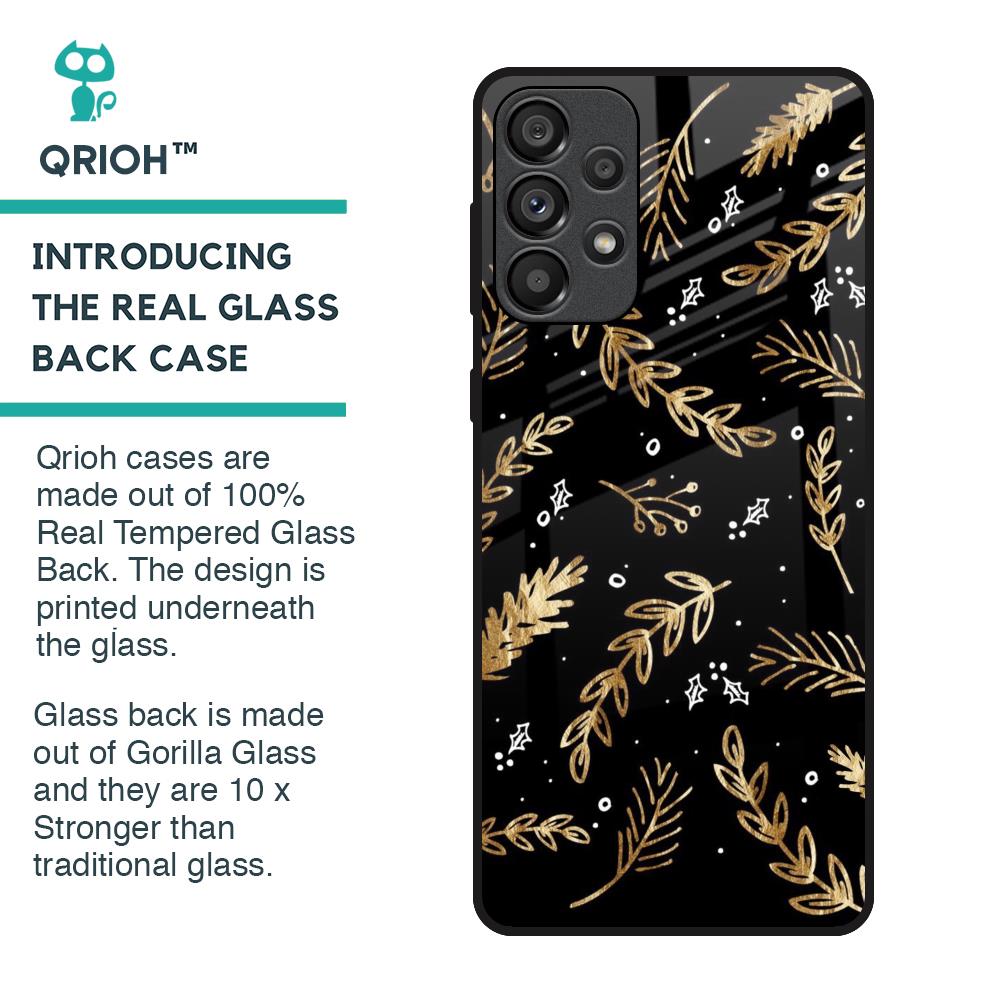 Autumn Leaves Glass Case for Samsung Galaxy A33 5G