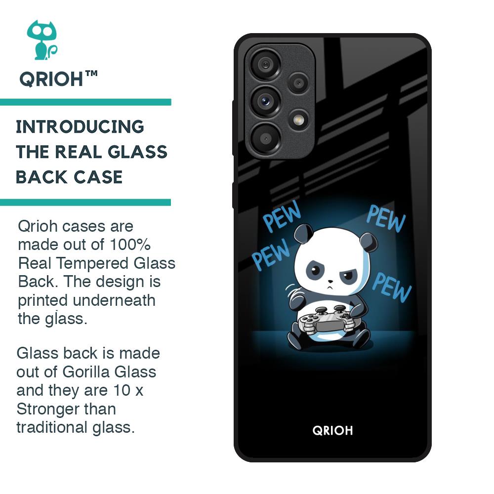 Pew Pew Glass Case for Samsung Galaxy A33 5G