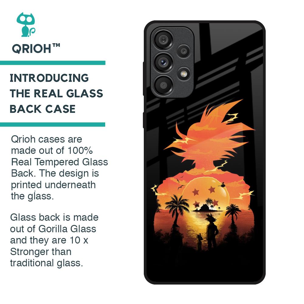 Japanese Paradise Glass Case for Samsung Galaxy A33 5G