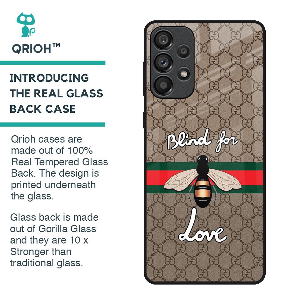 Blind For Love Glass Case for Samsung Galaxy A33 5G