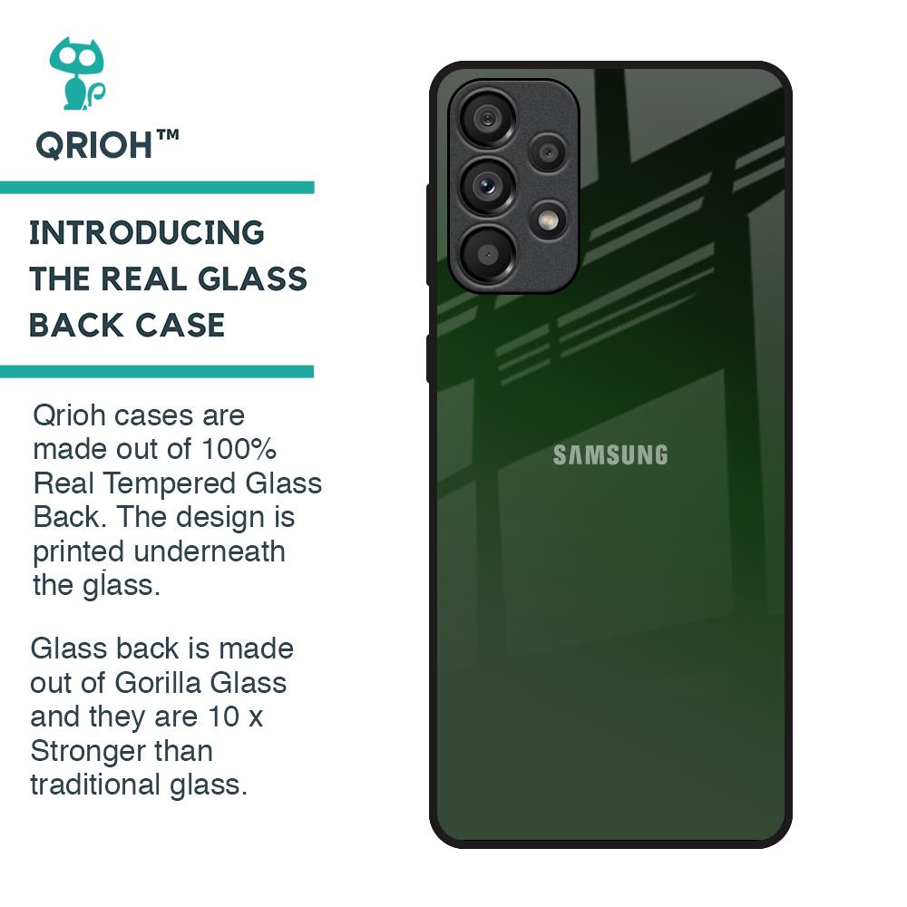 Deep Forest Glass Case for Samsung Galaxy A33 5G