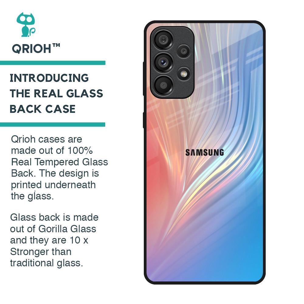Mystic Aurora Glass Case for Samsung Galaxy A33 5G