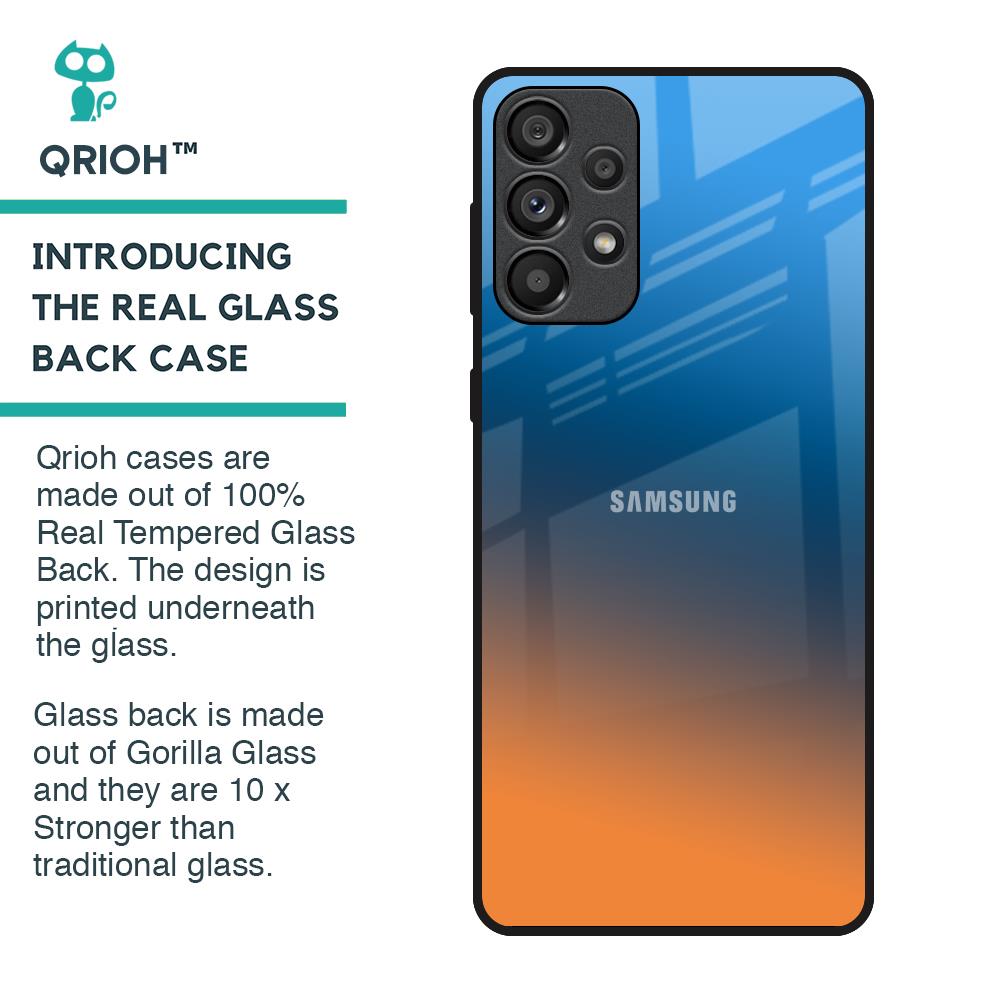 Sunset Of Ocean Glass Case for Samsung Galaxy A33 5G