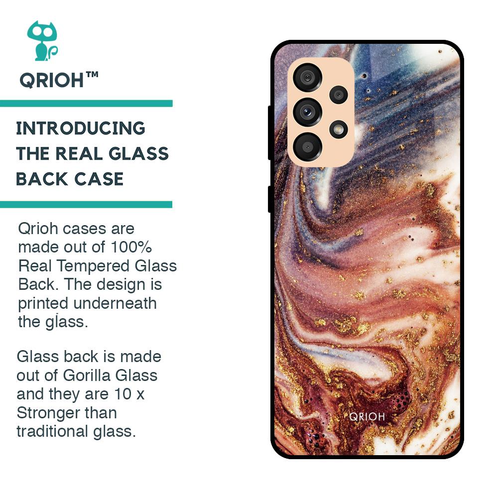Exceptional Texture Glass Case for Samsung Galaxy A33 5G