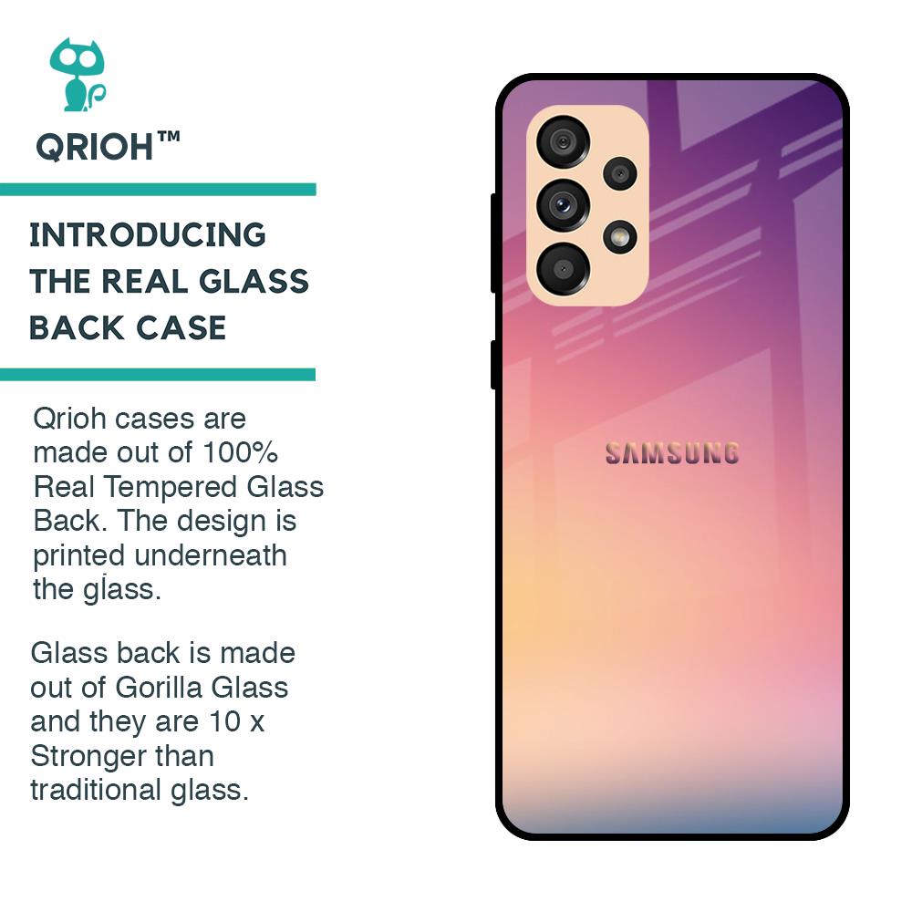 Lavender Purple Glass case for Samsung Galaxy A33 5G