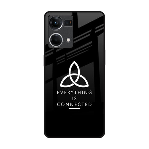 Everything Is Connected OPPO F21 Pro Glass Back Cover Online