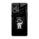 Peace Out Astro OPPO F21 Pro Glass Back Cover Online