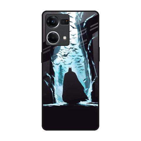Dark Man In Cave OPPO F21 Pro Glass Back Cover Online