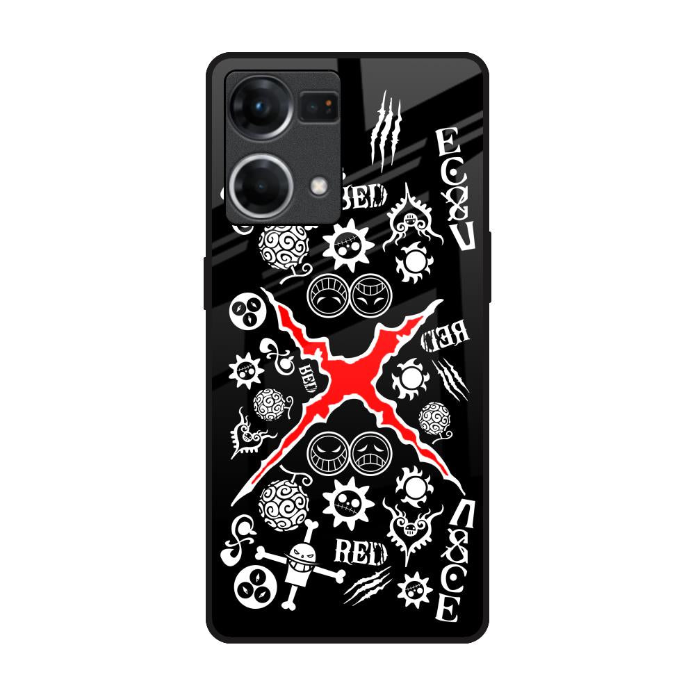 Red Zone OPPO F21 Pro Glass Back Cover Online