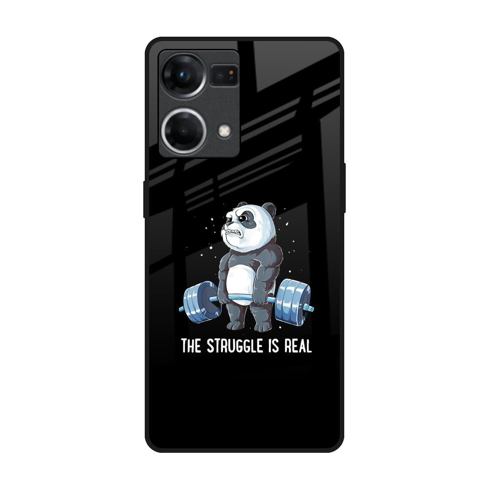 Real Struggle OPPO F21 Pro Glass Back Cover Online
